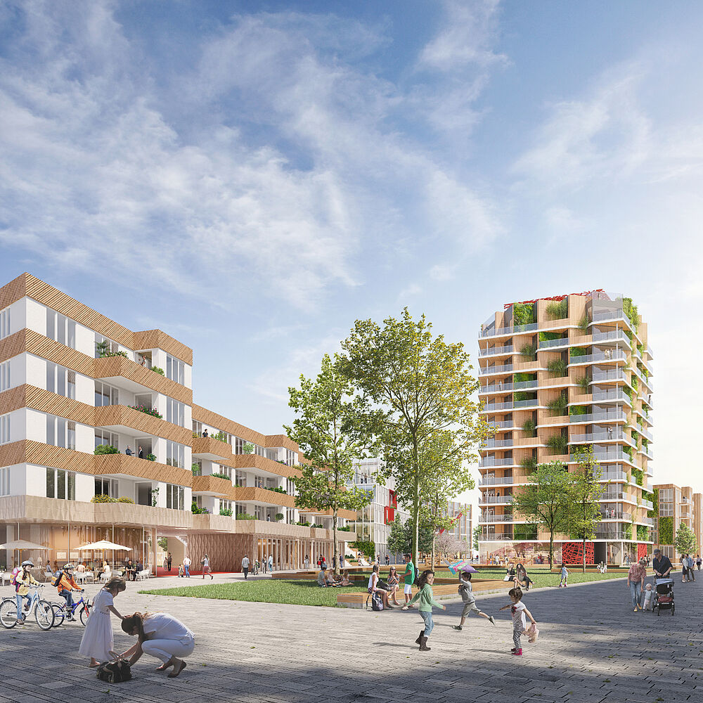 VIERZIG549 Düsseldorf Quartier Düsseldorf Heerdt